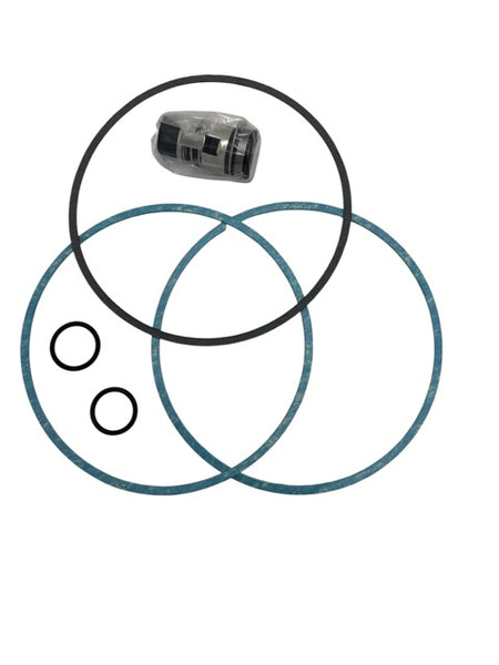 Tungsten Carbide + Fluorocarbon/FKM Shaft Seal Kit +gaskets Compatible for Grundfos 405347TC fits CR2, CRN2(S), CR4, CRN4(S), CR8 BUBE