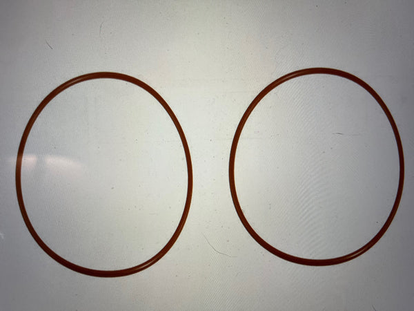 2pk red silicone 450 degree F heat resist orings compatible for 47-0442-33-R