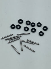 10pk o-rings + new 5/8" ejectors compatible for 1911 ejector pin o-rings