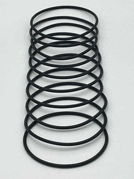 445 Viton/FKM O-Ring, 75A Durometer, 8" ID, 8-1/2" OD, 1/4" Width (Pack of 10)