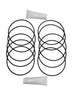 10pk+Lube Union/Diffuser U9-226 35471 O-49 SPX14525Z6 compatible for Sta-Rite