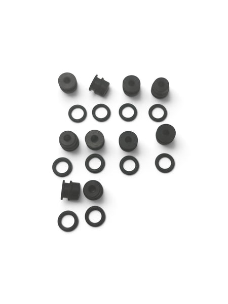 10 Delrin (not polycarb) side seals A+ o-rings compatible for 246348 249990 248128 Fusion AP / MP