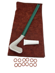 12pk filter o-rings +grease +microfiber towel +cleaning brush compatible with Broaster 09883 fits models 1600 1800 2400