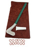 12pk filter o-rings +grease +microfiber towel +cleaning brush compatible with Broaster 09883 fits models 1600 1800 2400