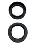 2 pk TCM 171255TC-BX NBR/Carbon Steel Oil Seal, TC Type, 1.719" x 2.561" x 0.5"