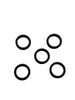 5pk Air Compressor Tube Seal o-rings compatible with SSG-3105 fits Porter Cable Craftsman DeVilbiss