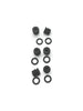 Professor Foam 6 Delrin (not polycarb) side seals A+ o-rings compatible for 246348 249990 248128 Fusion AP / MP (Copy)