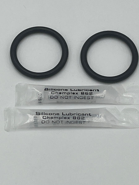 2 O-Rings with 2 Lubes compatible for Jacuzzi Carvin 47-0214-07-R 47021407R