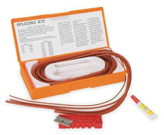 Silicone 70 Durometer Standard Splicing Kit, 5 Pieces, 7' each, sizes in picture
