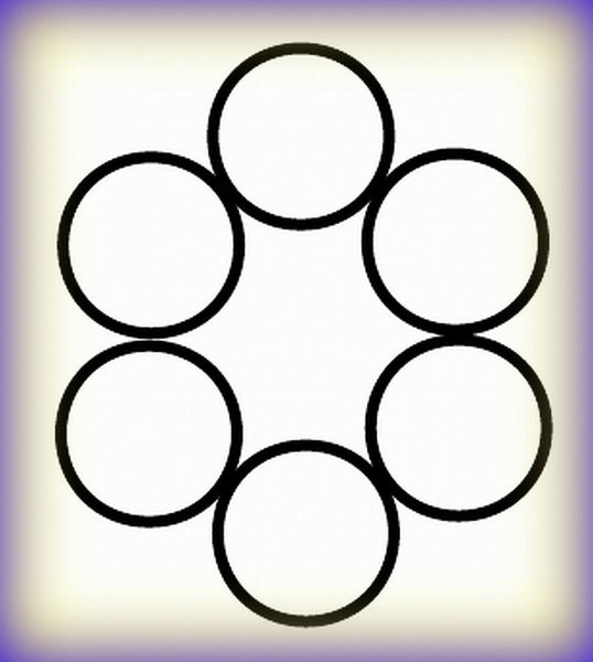 Professor Foam 6 pack aftermarket o-rings fit Graco 112085 O-ring