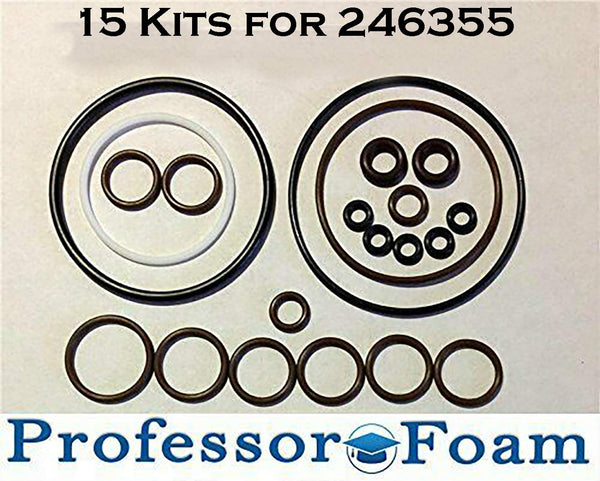 Professor Foam A-Quality x15 Fits Graco Fusion AP 246355 Kit--Highest Chemical Resist