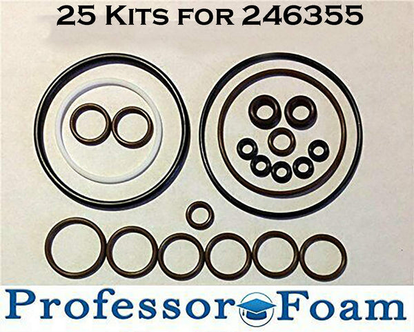 Professor Foam A-Quality x25 Fits Graco FAP 246355 Kit - Highest Chemical Resist