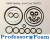 Professor Foam 246355 High Chemical Resist o-ring kit fits Graco Fusion AP